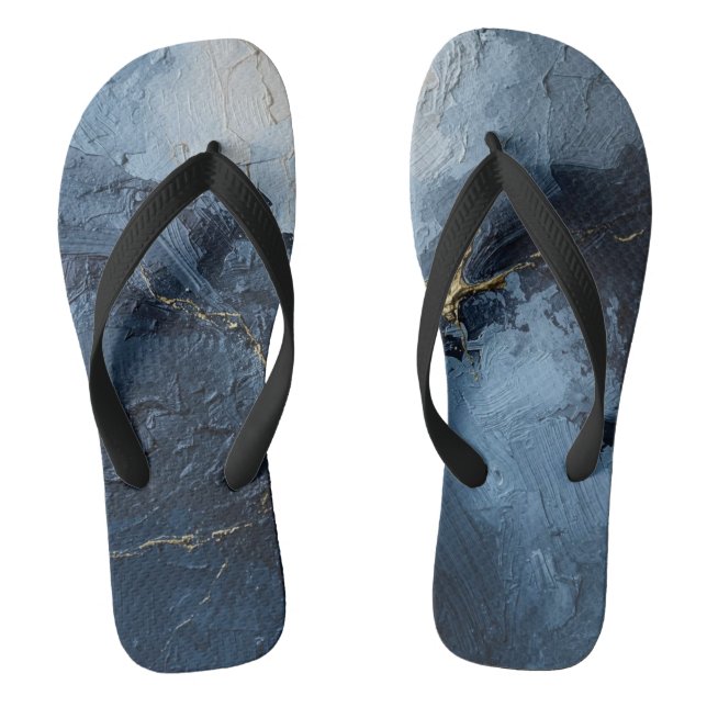 Turbulent Ascent" Thongs (Footbed)