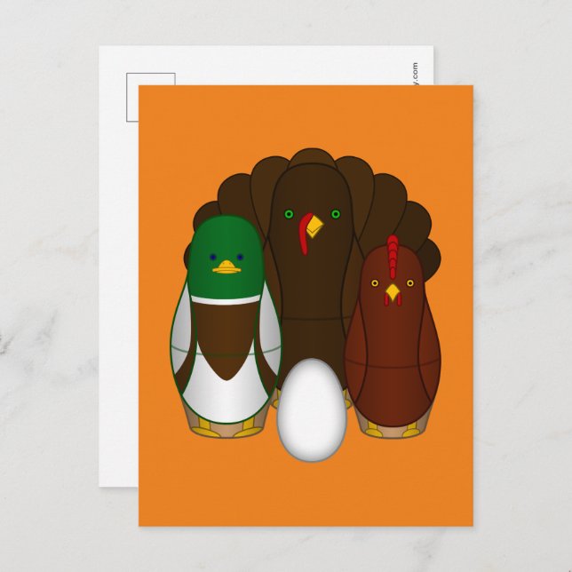 Turducken Postcard (Front/Back)