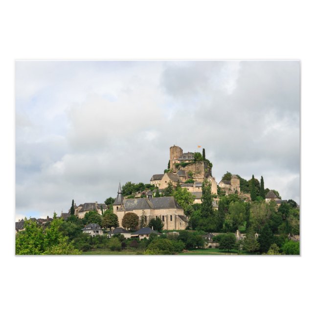 Turenne village in France Photo Print (Front)