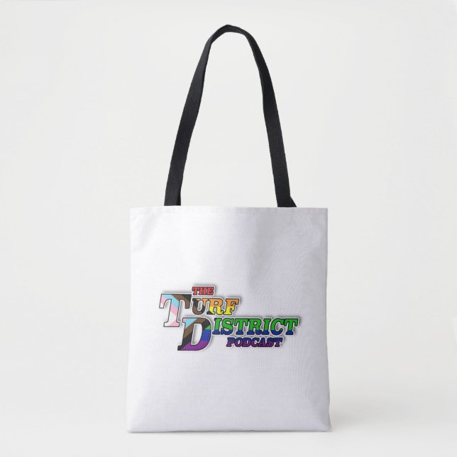 Turf District Pride Logo Tote Bag (Front)