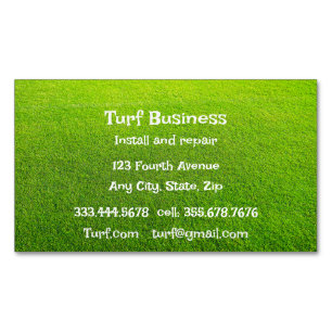 Turf Lawn Sod Farm Business Card