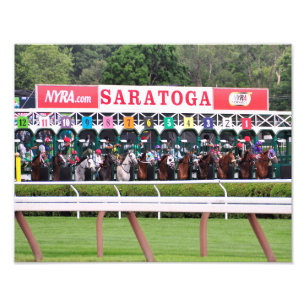 Turf Racing at the Spa Photo Print