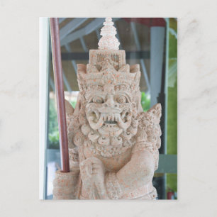 Turi Statue Postcard