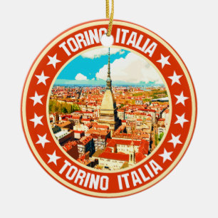 Turin                                              ceramic ornament