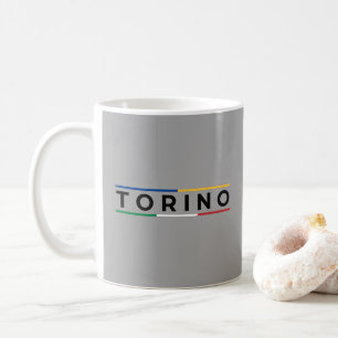 Turin Italian & Sabauda Bands - Minimalist Design Coffee Mug