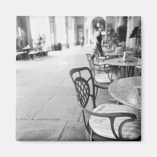Turin Italy, Cafe and Archway Magnet
