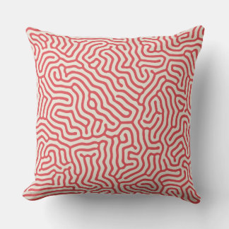 turing lines organic shape cushion