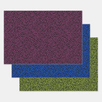 Turing Pattern Wrapping Paper Sheets