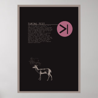 turing test poster