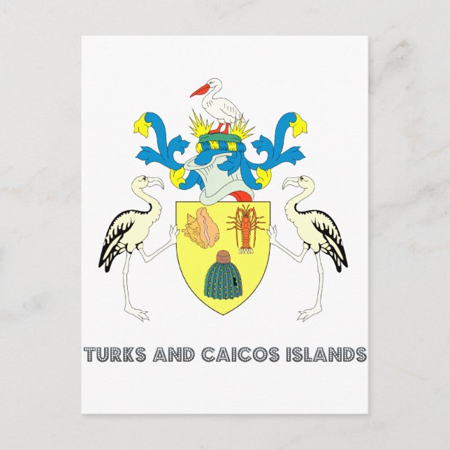 Turk Emblem Postcard (Front)