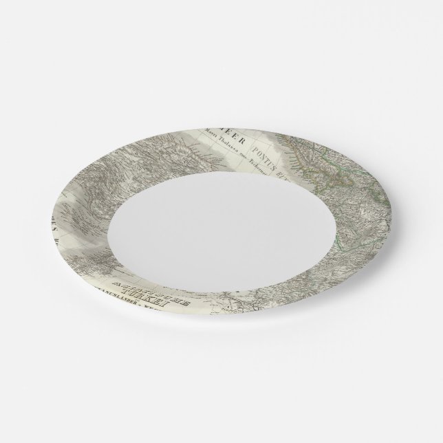 Turkei - Turkey Paper Plate (Angled)