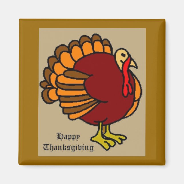 turkey6 magnet (Front)