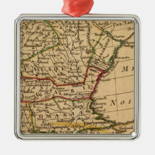 Turkey 2 metal tree decoration