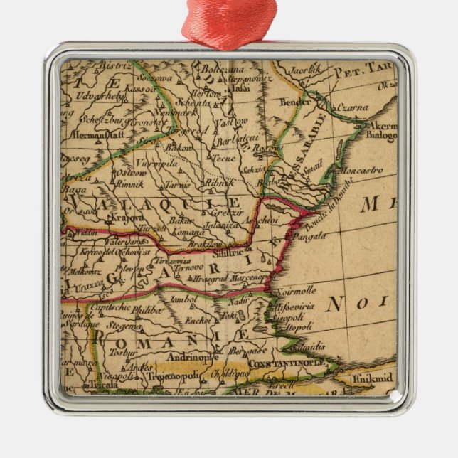 Turkey 2 metal tree decoration (Front)