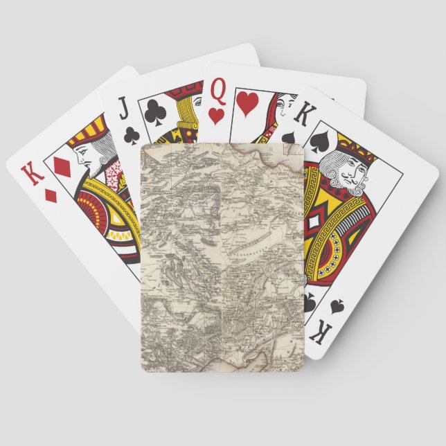 Turkey 5 2 playing cards (Back)