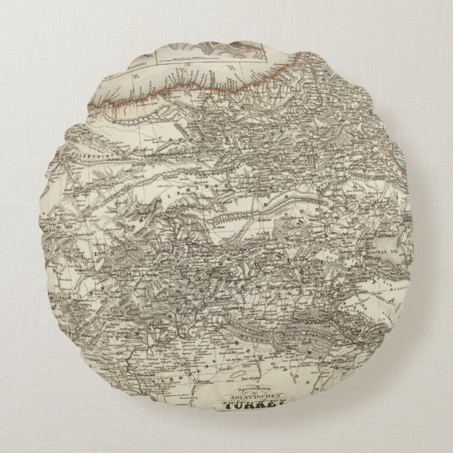 Turkey 5 round cushion (Front)