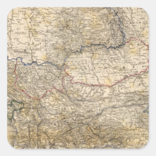 Turkey 7 square sticker