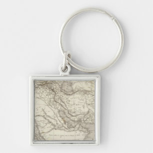 Turkey and Arabia Key Ring