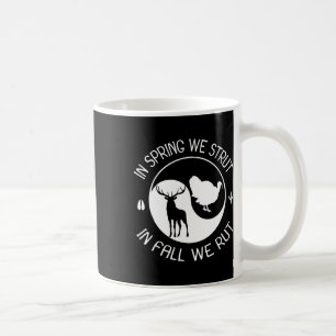 Turkey And Deer Hunting Hunter  Coffee Mug