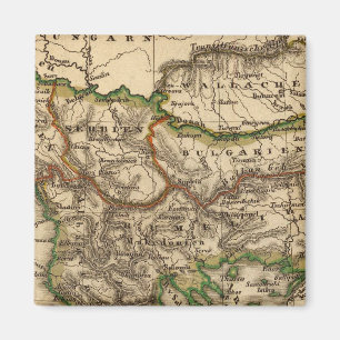 Turkey and Greece Map Magnet