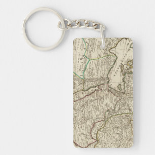 Turkey and Sweden Key Ring