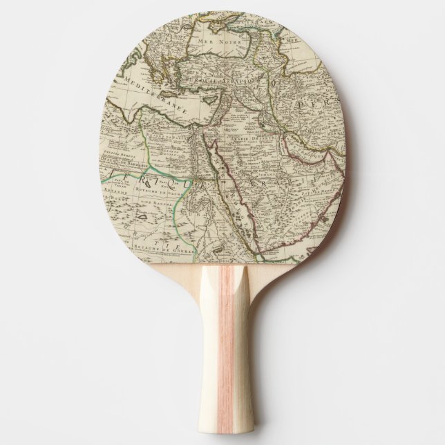 Turkey and Sweden Ping Pong Paddle (Front)