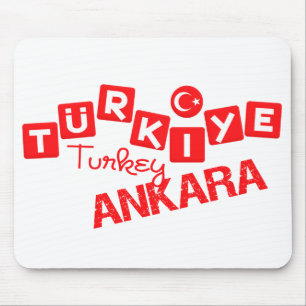 TURKEY ANKARA mousepad - customise
