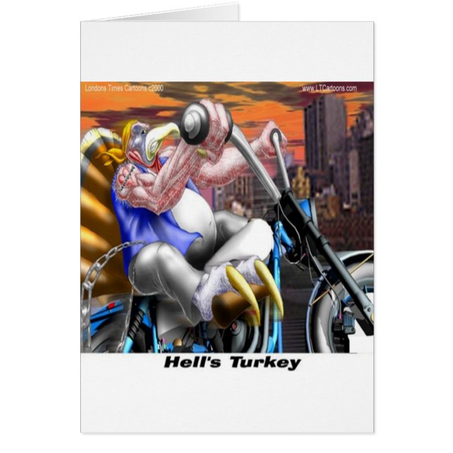 Turkey Biker Funny (Front)