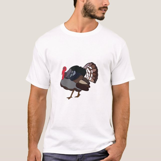 Turkey Bird Turkey T-Shirt (Front)