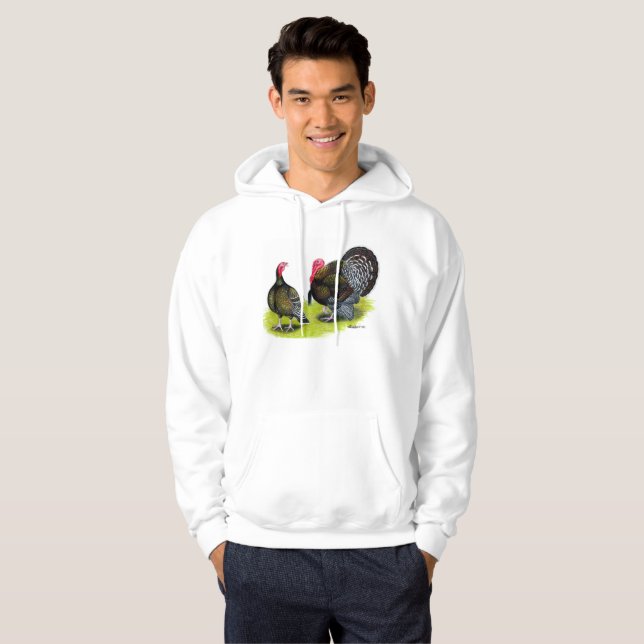Turkey Broad Breasted Bronze Hoodie (Front Full)