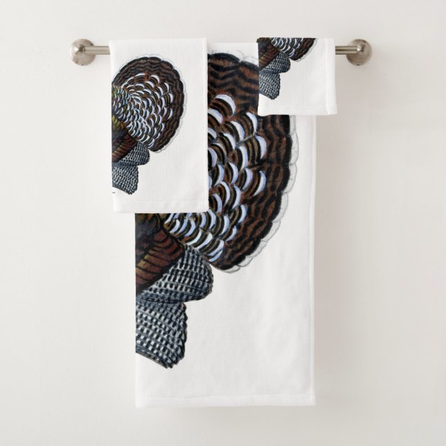 Turkey:  Bronze Tom Bath Towel Set (Insitu)