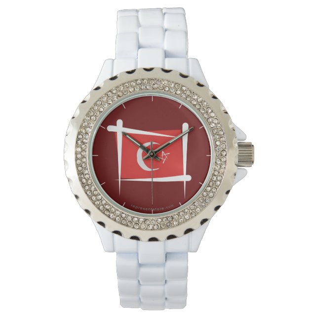 Turkey Brush Flag Watch (Front)