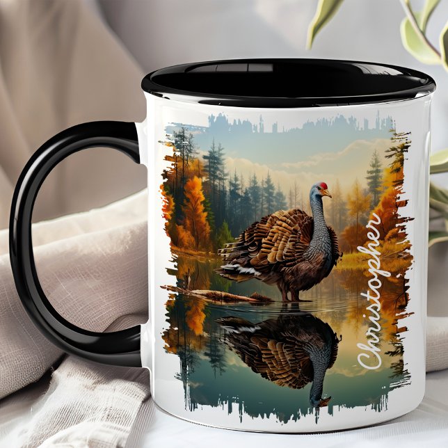 Turkey by Autumn Lake Reflection Mug (Creator Uploaded)