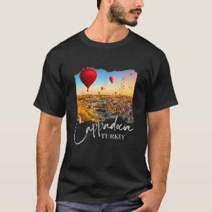 Turkey Cappadocia Souvenir Cappadocia  Small Black T-Shirt