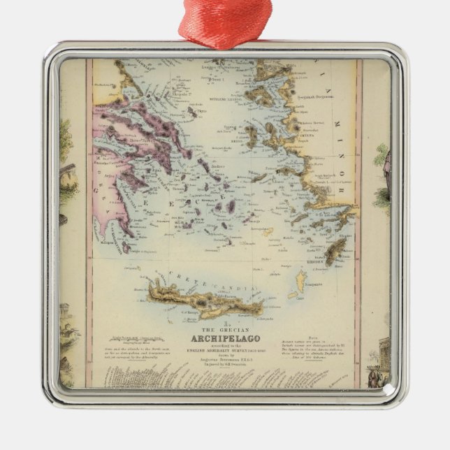 Turkey Central Mediterranean Regions Metal Ornament (Front)