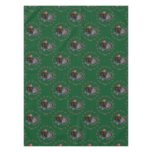 Turkey Circle Tablecloth (Front)