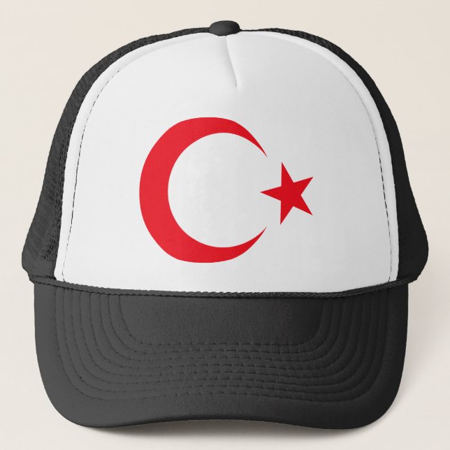 Turkey Coat of Arms Trucker Hat (Front)