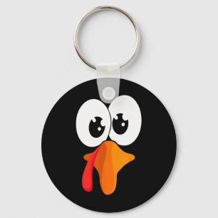 Turkey Costume Trot Gear Funny Thanksgiving  Key Ring