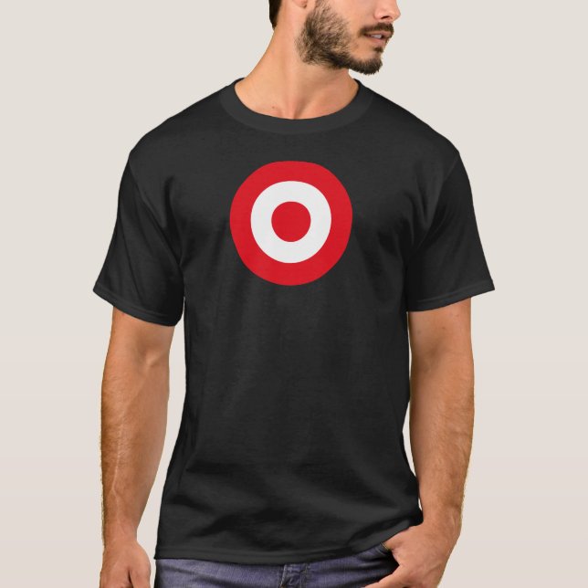 Turkey country flag roundel army round symbol T-Shirt (Front)
