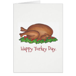 Turkey Day Happy Thanksgiving Dinner Platter Food