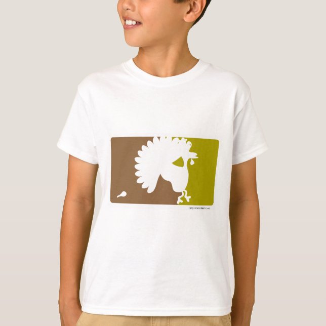 Turkey Day MVP Thanksgiving Sports logo T-Shirt (Front)