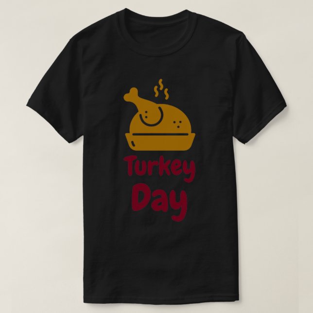 Turkey Day Premium TShirt (Design Front)