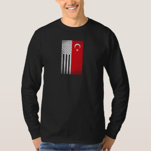 Turkey Design for proud Turkish Americans T-Shirt