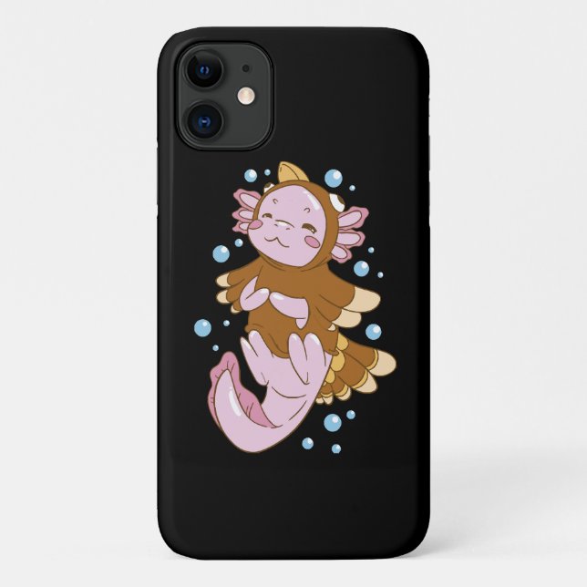 Turkey Disguise Axolotl Fun Case-Mate iPhone Case (Back)