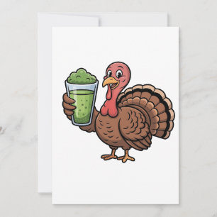 Turkey Drinking Matcha Lovers Thanksgiving Announcement