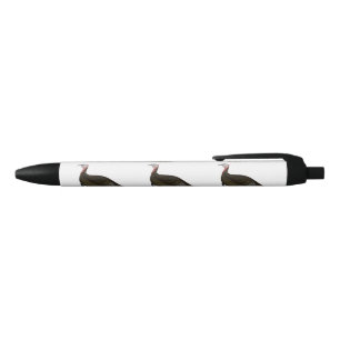 Turkey: Eastern Wild Tom Black Ink Pen