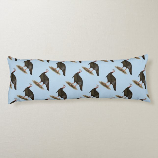 Turkey:  Eastern Wild Tom Body Cushion (Back)
