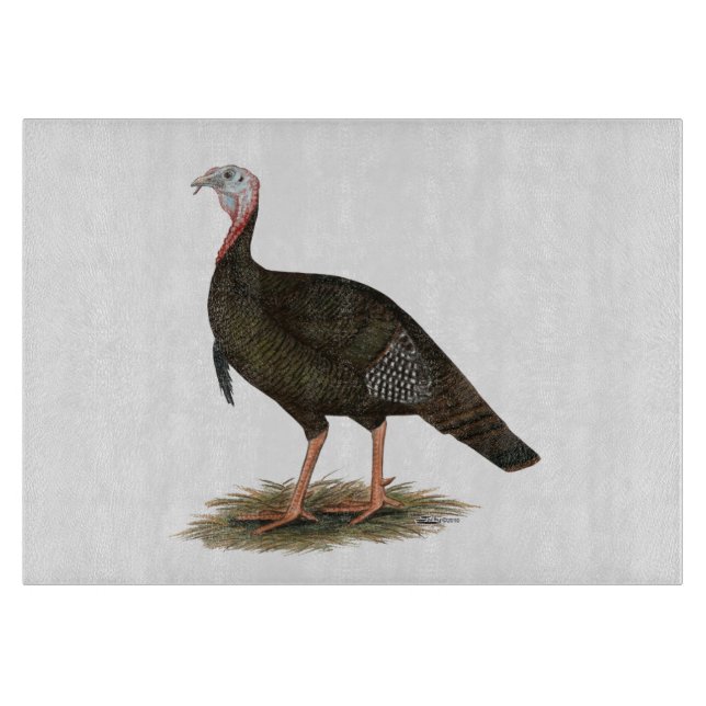 Turkey:  Eastern Wild Tom Cutting Board (Front)