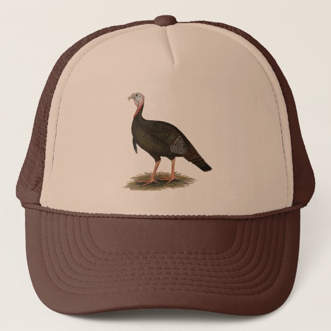 Turkey:  Eastern Wild Tom Trucker Hat (Front)