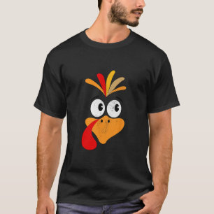 Turkey Face Family Thanksgiving Shirts For Women K